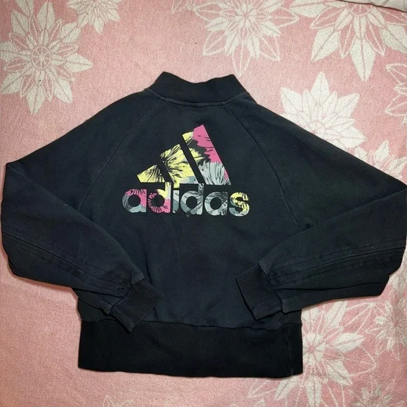 Adidas Bomber Jacket with Bright Logo - Picture 7 of 9